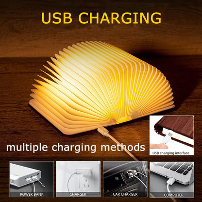 Gluome Foldable LED Book Lamp