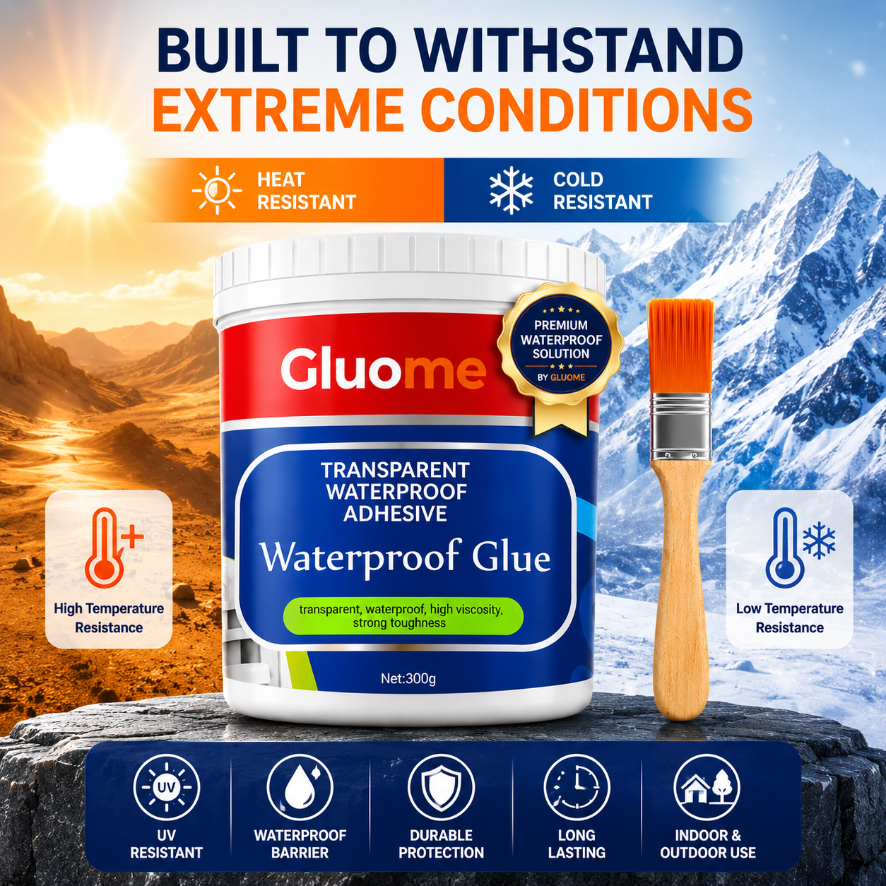 Gloume Premium LeakShield Pro™ Waterproof Seal Glue