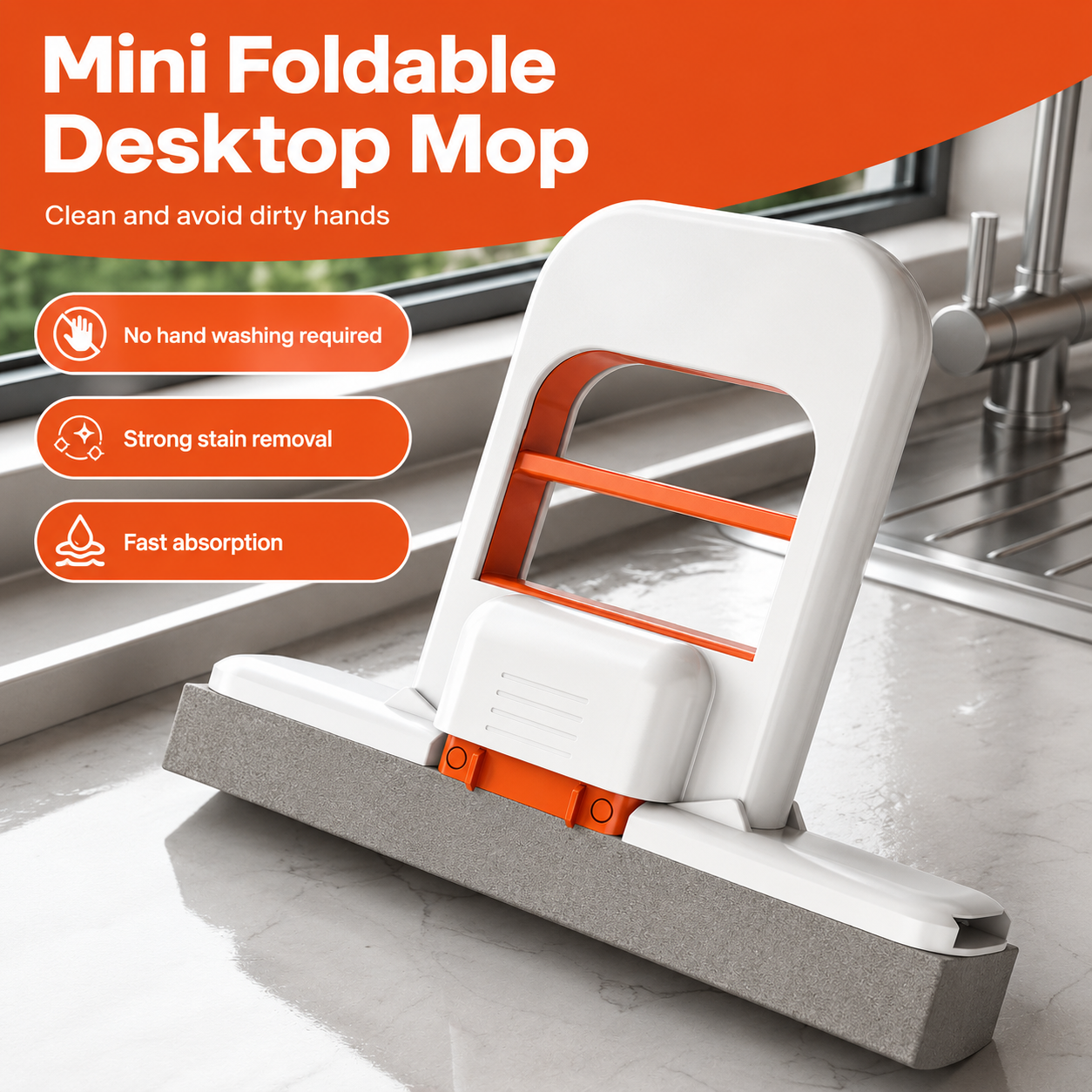 Mini Foldable Premium Compact Wet & Dry Cleaning Tool