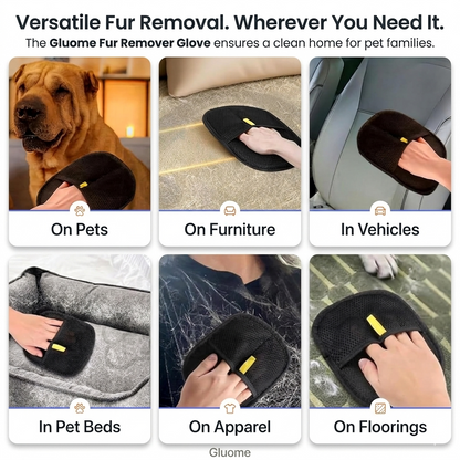 Gluome Premium Pet Hair Removal Glove