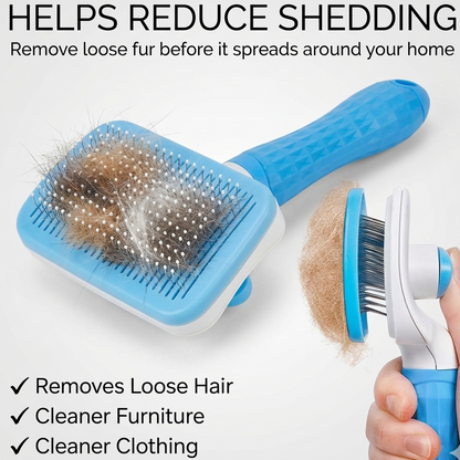 Gluome Pet Comb Slicker Brushes for Pet Grooming