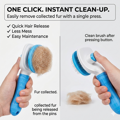 Gluome Pet Comb Slicker Brushes for Pet Grooming